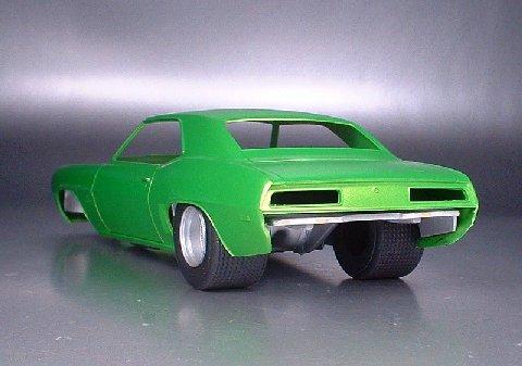 AMT 1/25 scale 68 Camaro Resin Cast Pro Street Chassis 